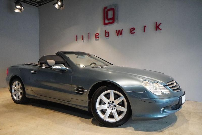 Blau Gebraucht 2001 Mercedes SL500 Cabrio | 31.941 € - Bild 1/3