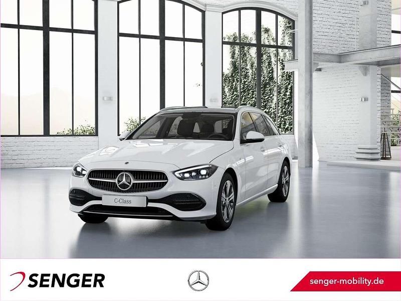 Unilack polarweiß Gebraucht 2024 Mercedes C300e Avantgarde Kombi | 45.790 € (Fairer Preis) - Bild 1/4