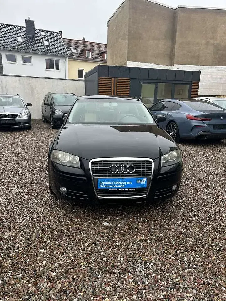 Gebraucht Audi A3 Attraction 102 PS (75 kW) 2008 Phantomschwarz perleffekt Kleinwagen