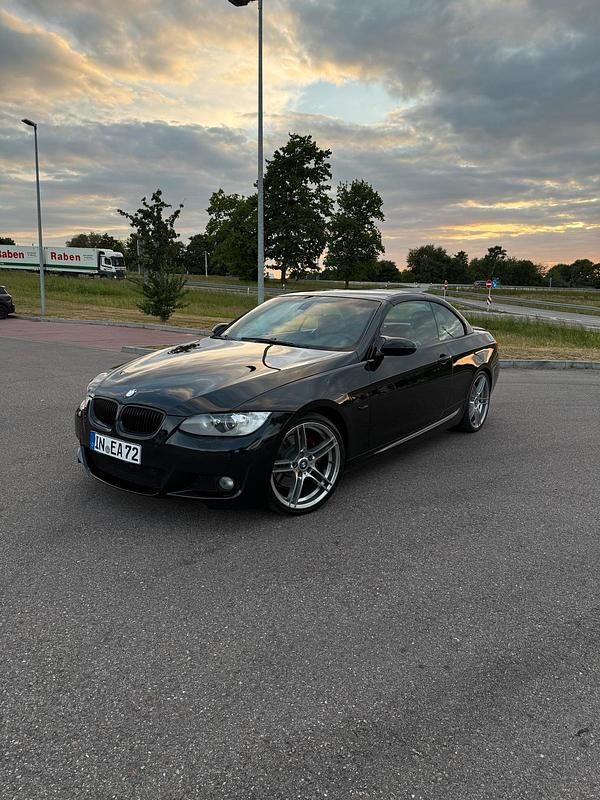 Schwarz Gebraucht 2008 BMW 325 Cabriolet M Sport Cabrio | 12.500 € (Fairer Preis) - Bild 1/4