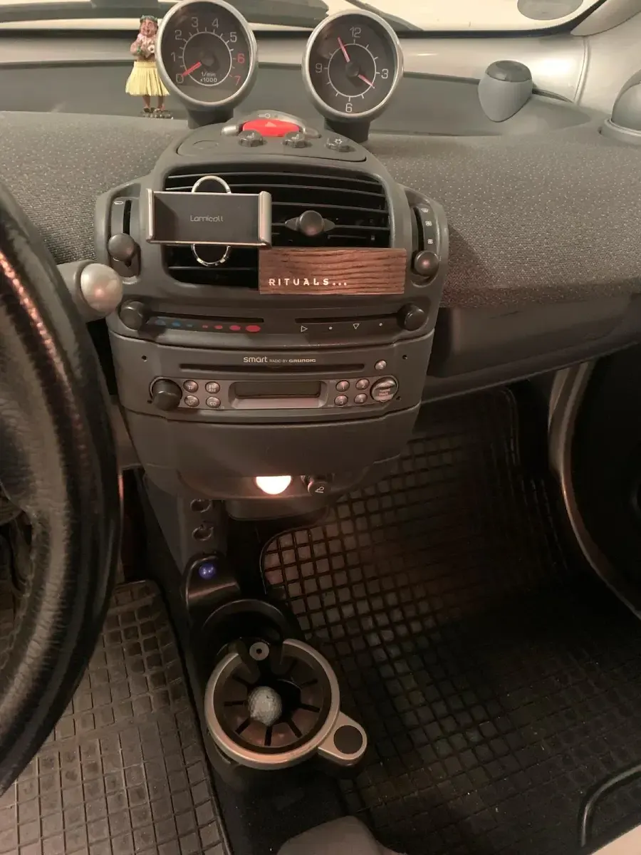 Gebraucht Smart ForTwo Cabrio 2002 Silber Cabrio