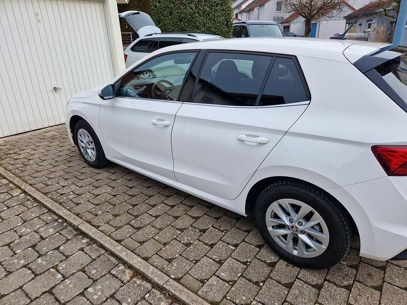Gebraucht Skoda Fabia Style 110 PS (80 kW) 2023 Weiß Kleinwagen