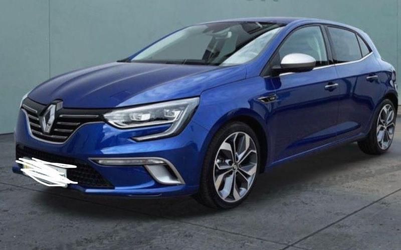Blau Gebraucht 2017 Renault Mégane GT Line GT-Line Limousine | 14.000 € (Fairer Preis) - Bild 1/4