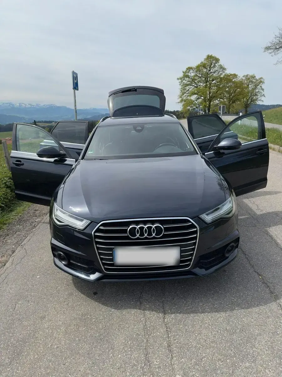 Używany Audi A6 Ambiente 190 KM (139 kW) 2018 Niebieski Kombi