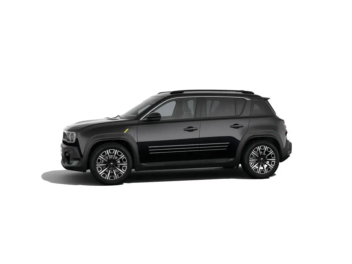 Gebraucht Renault 4 E-Tech Iconic 110 kW (150 PS) 2025 Black pearlschwarz metallic (schwarz) SUV