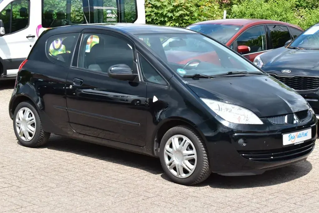 Gebraucht Mitsubishi Colt 95 PS (69 kW) 2007 Schwarz Kleinwagen