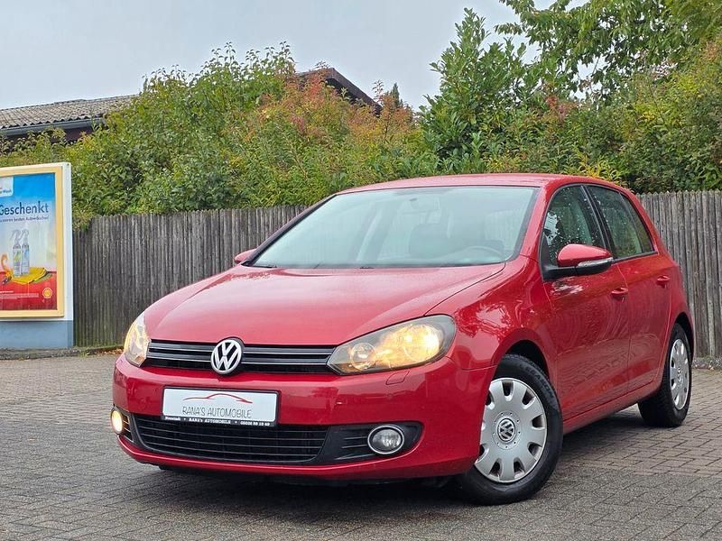 Rot Gebraucht 2010 VW Golf VI Comfortline Limousine | 5.500 € (Fairer Preis) - Bild 1/4