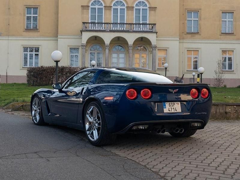Second-hand Corvette C6 404 CP (297 kW) 2006 Albastru Cabrio
