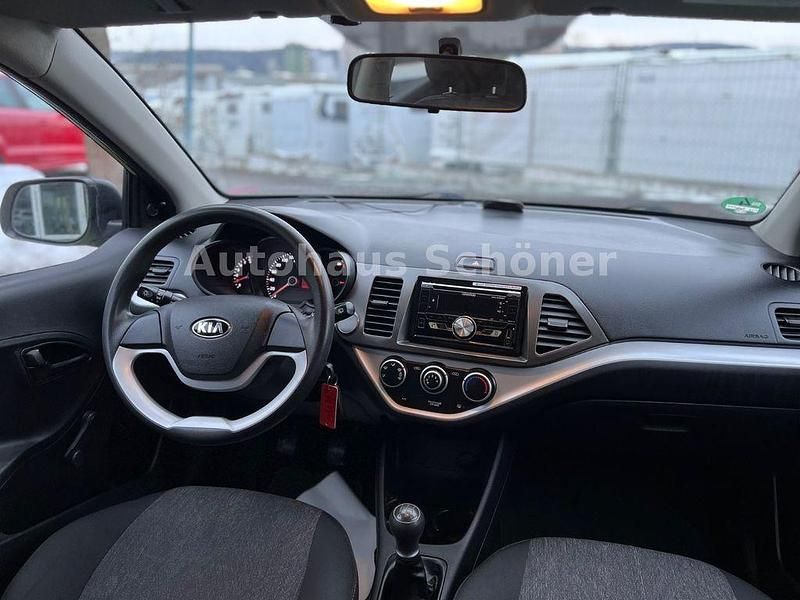 Gebraucht Kia Picanto 69 PS (50 kW) 2012 Grün Kleinwagen