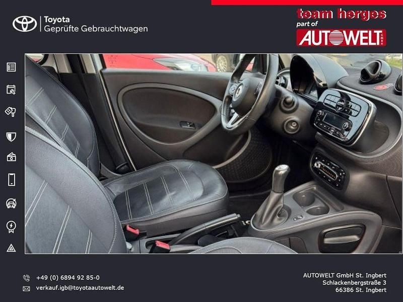 Gebraucht Smart ForFour Prime 71 PS (52 kW) 2016 Weiß Kleinwagen