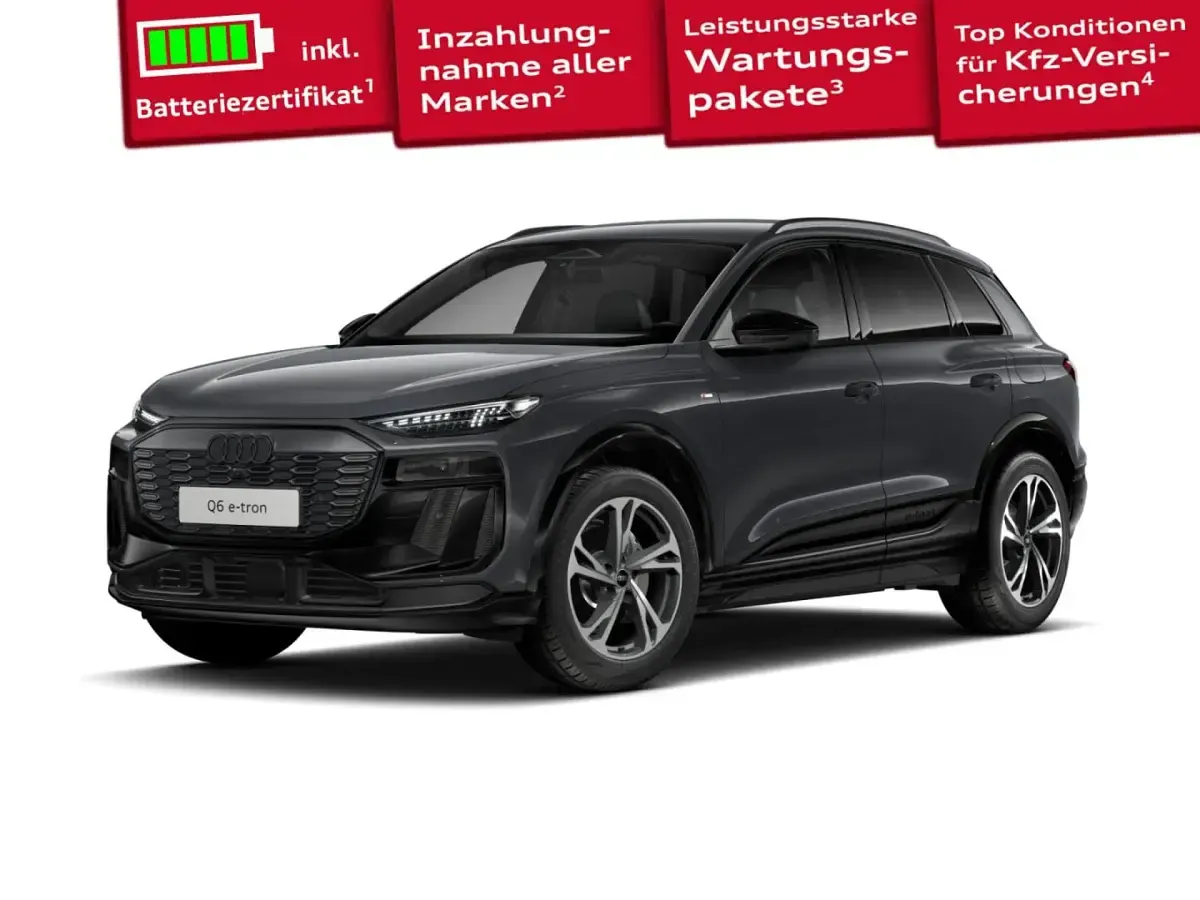 Neu Audi Q6 e-tron S-Line 225 kW (306 PS) 2025 Grau SUV