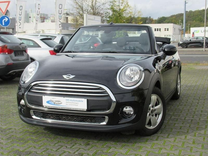 Schwarz Gebraucht 2016 Mini One Cabriolet Cabrio | 11.300 € (Superpreis) - Bild 1/4