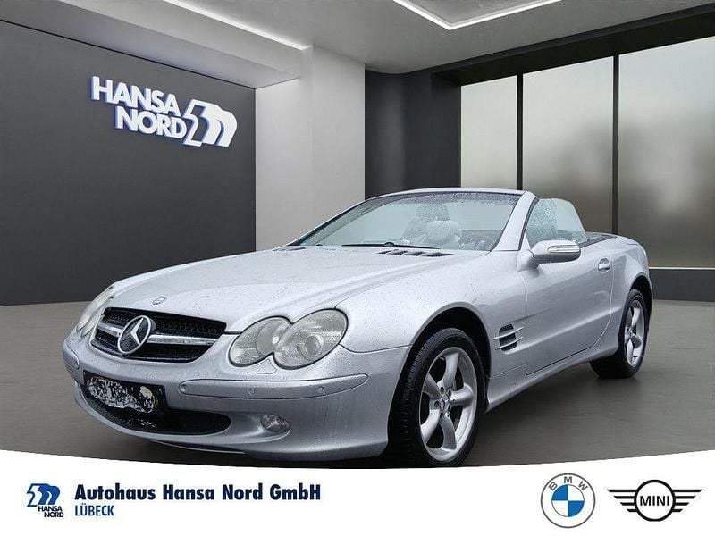 Gebraucht Mercedes SL500 306 PS (225 kW) 2004 Silber Cabrio