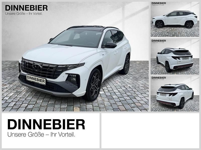 Weiß Gebraucht 2022 Hyundai Tucson N Line SUV | 29.490 € (Etwas zu teuer) - Bild 1/4