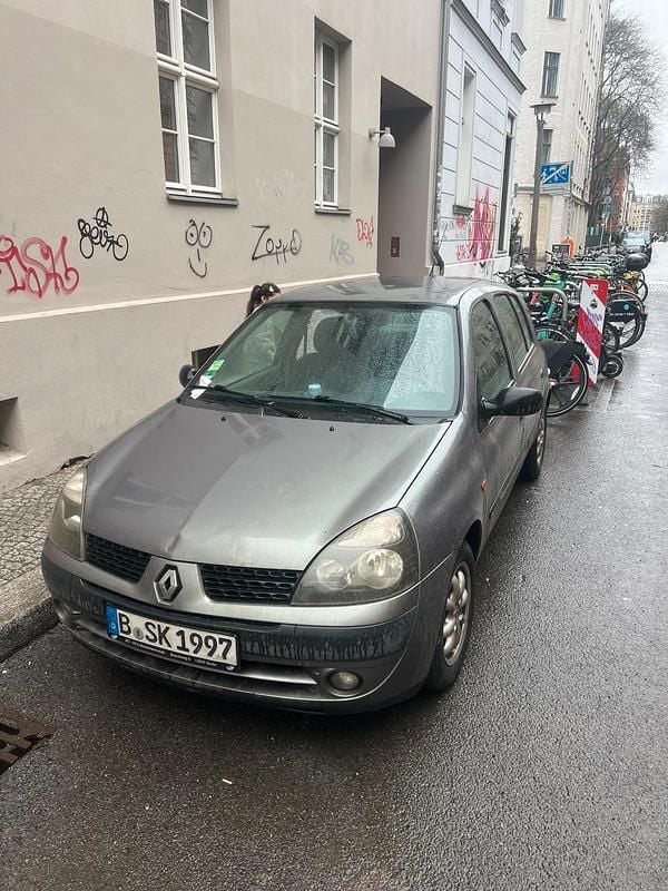 Gebraucht Renault Clio II 2004 Grau Kleinwagen