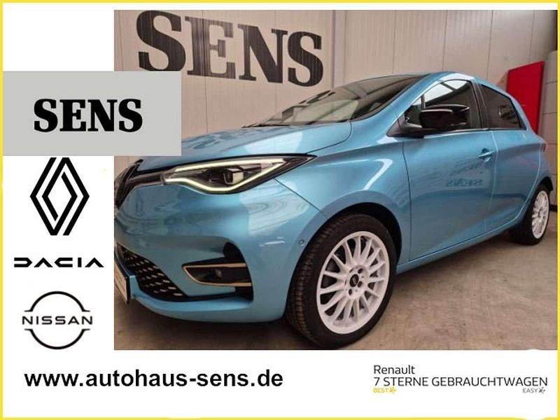 Aquamarin blau metallic Gebraucht 2022 Renault Zoe Iconic Kleinwagen | 16.950 € (Fairer Preis) - Bild 1/4