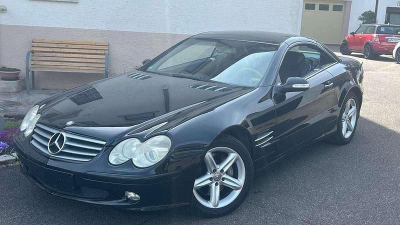 Gebraucht Mercedes SL500 306 PS (225 kW) 2002 Obsidianschwarz  metalliclack Cabrio