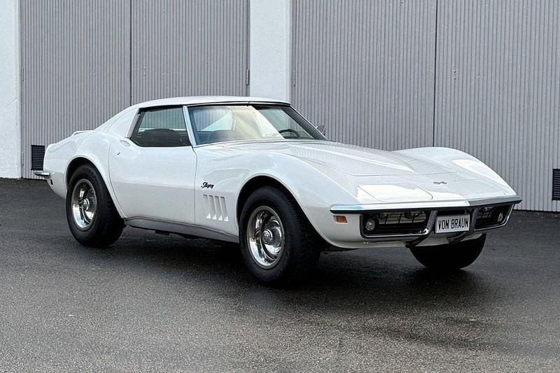 Second-hand Corvette C3 349 CP (256 kW) 1969 Alb