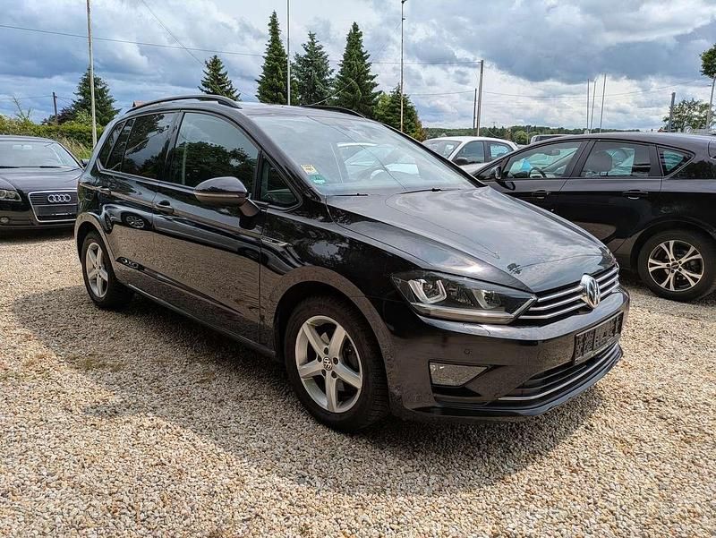 Gebraucht VW Golf Sportsvan LOUNGE 110 PS (80 kW) 2015 Schwarz Van / Kleinbus
