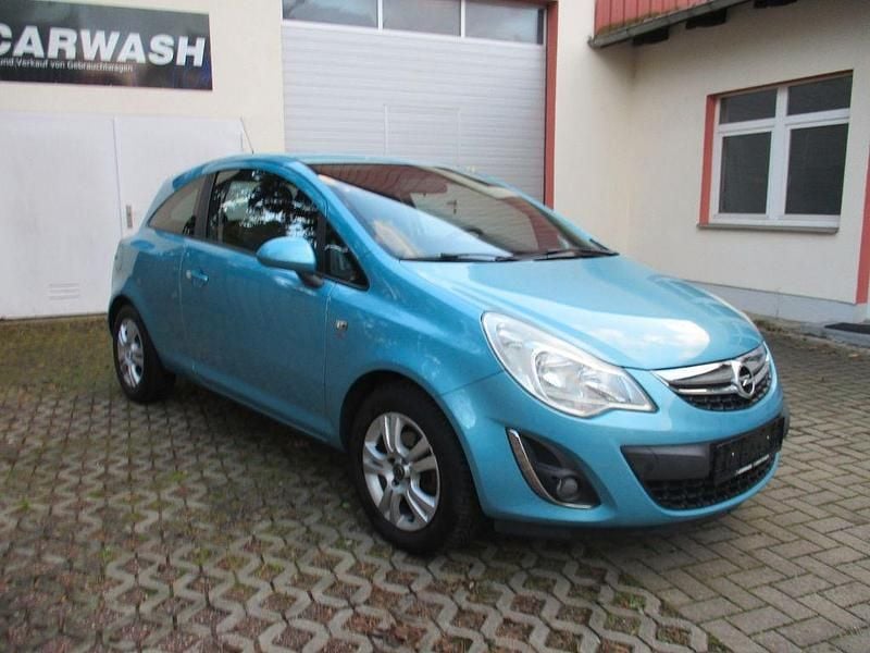 Gebraucht Opel Corsa Satellite 69 PS (50 kW) 2011 Blau Kleinwagen