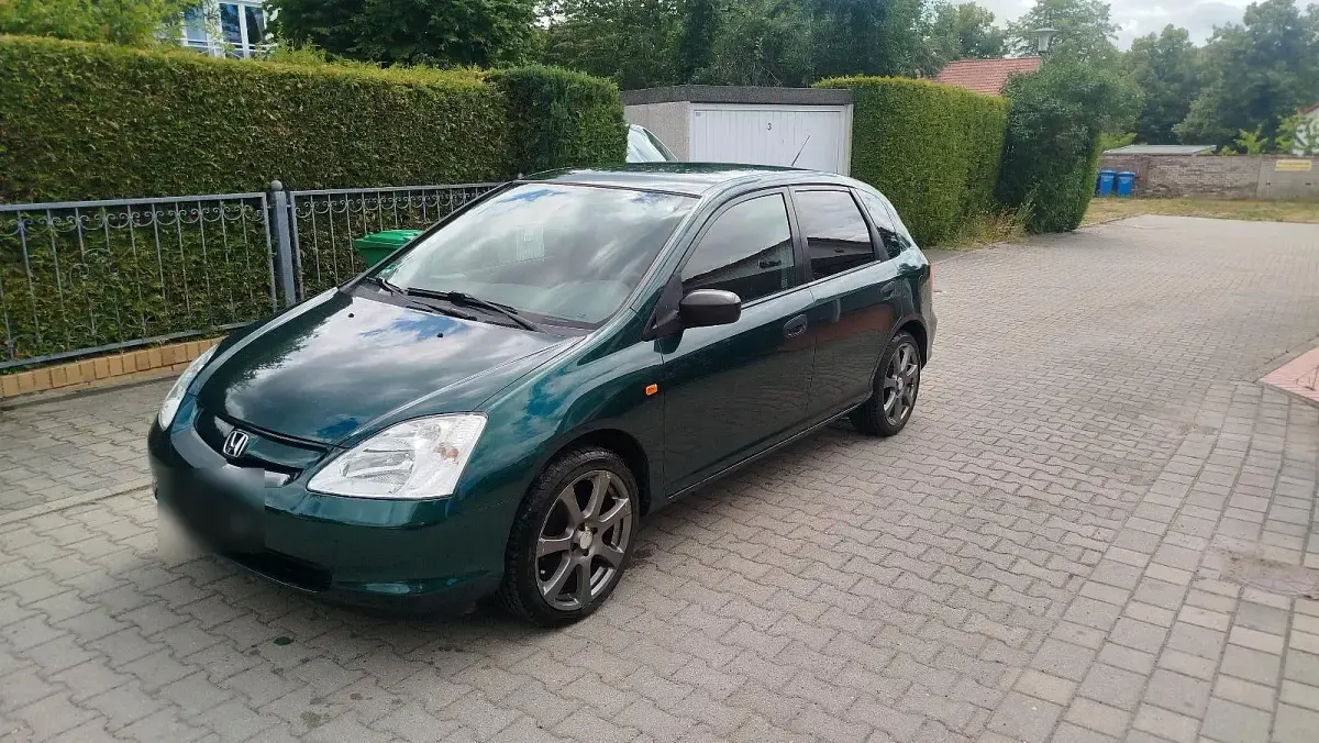 Gebraucht Honda Civic 90 PS (66 kW) 2002 Grün Kleinwagen
