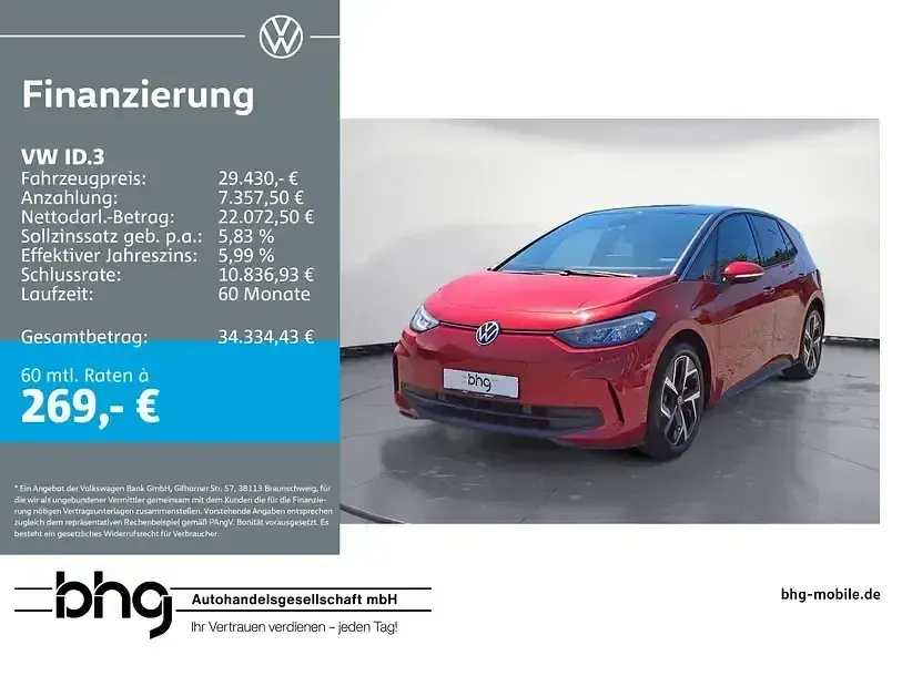 Gebraucht VW ID.3 Pro 150 kW (204 PS) 2024 Kleinwagen