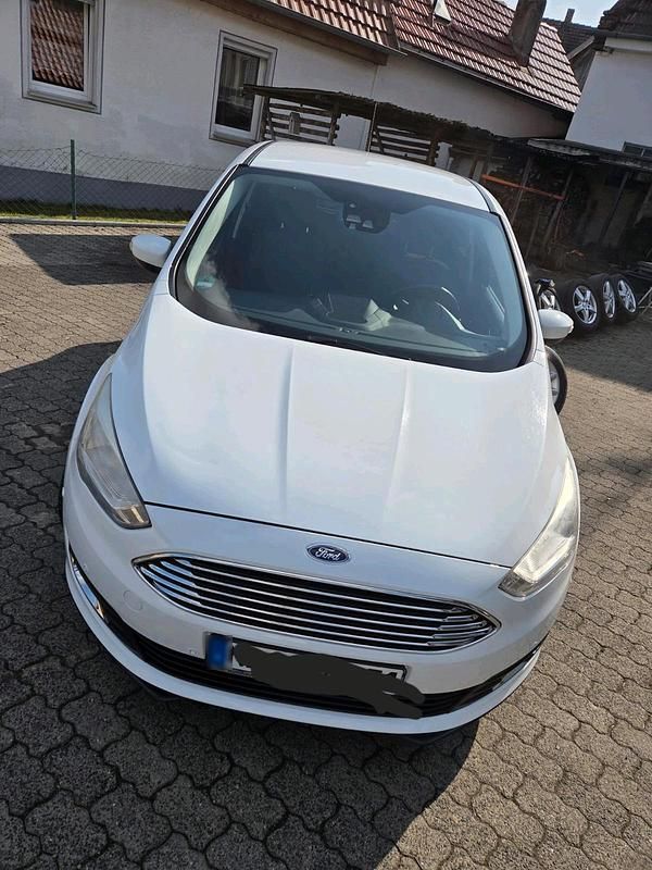 Gebraucht Ford C-MAX Titanium 125 PS (91 kW) 2016 Weiß Van / Kleinbus