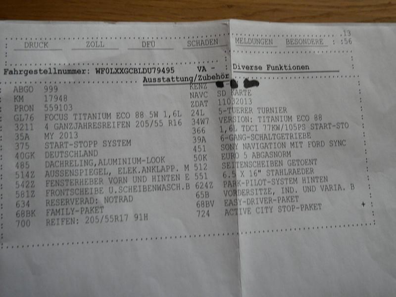 Gebraucht Ford Focus Titanium 105 PS (77 kW) 2013 Schwarz Kombi