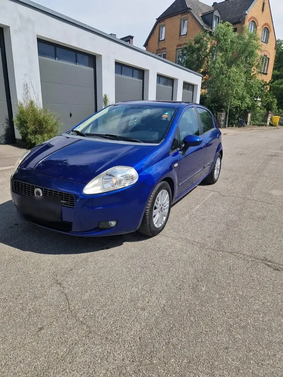 Gebraucht Fiat Punto 120 PS (88 kW) 2007 Blau Kleinwagen