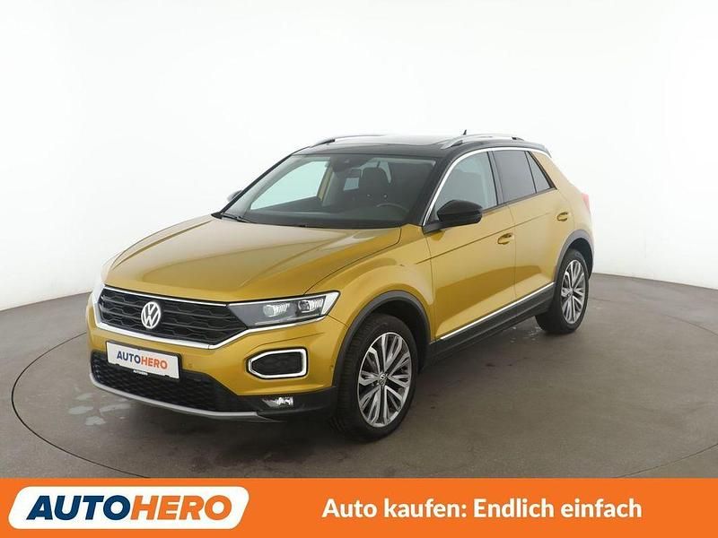 Gelb Gebraucht 2018 VW T-Roc Style SUV | 19.120 € (Fairer Preis) - Bild 1/3
