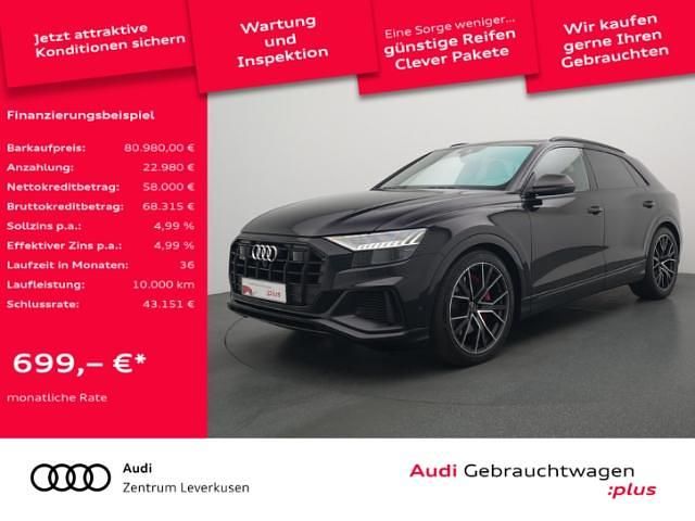 Orcaschwarz metallic Gebraucht 2020 Audi SQ8 Ambiente SUV | 80.980 € (Etwas zu teuer) - Bild 1/4