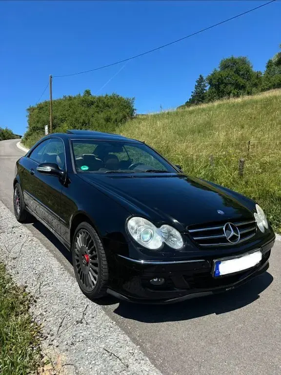 Gebraucht Mercedes CLK280 Avantgarde 231 PS (169 kW) 2007 Schwarz Coupé