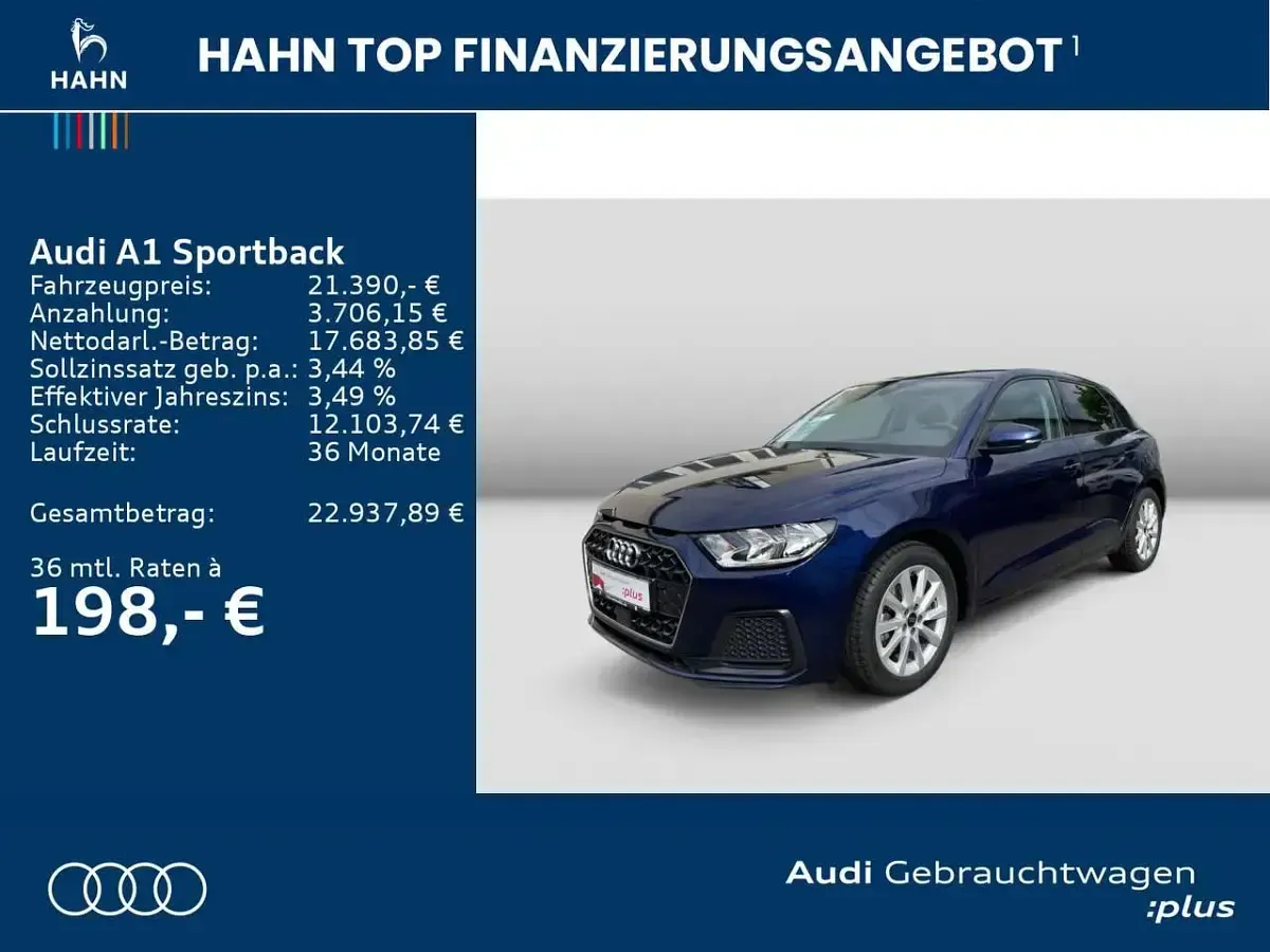 Gebraucht Audi A1 Advanced 116 PS (85 kW) 2025 Navarrablau metallic SUV