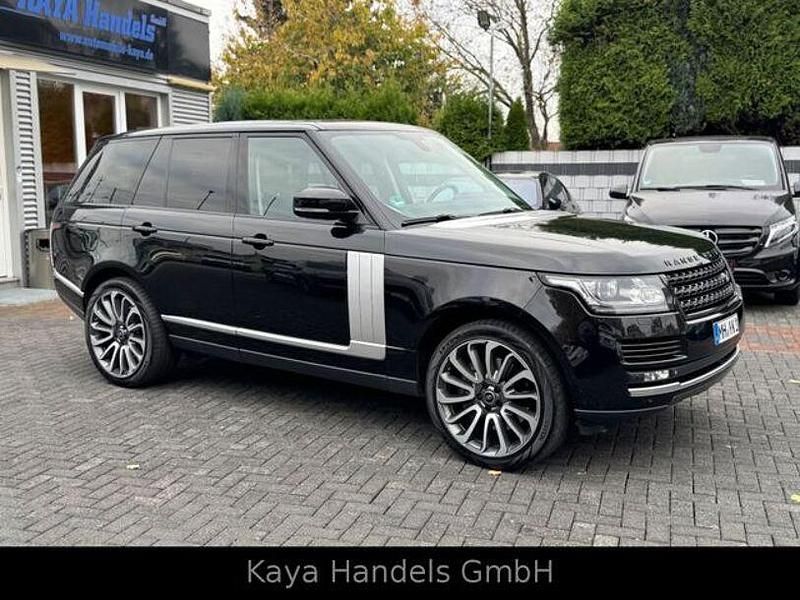 Schwarz Gebraucht 2013 Land Rover Range Rover Vogue SUV | 24.999 € (Etwas zu teuer) - Bild 1/4