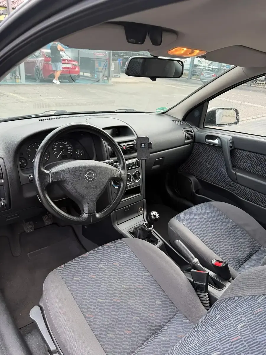 Gebraucht Opel Astra 2002 Silber Kleinwagen