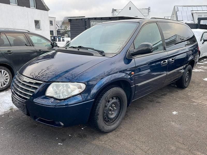 Blau Gebraucht 2008 Chrysler Grand Voyager Limited Van / Kleinbus | 2.950 € (Superpreis) - Bild 1/4