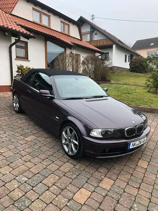 Gebraucht BMW 320 Cabriolet 170 PS (125 kW) 2002 Violet Cabrio