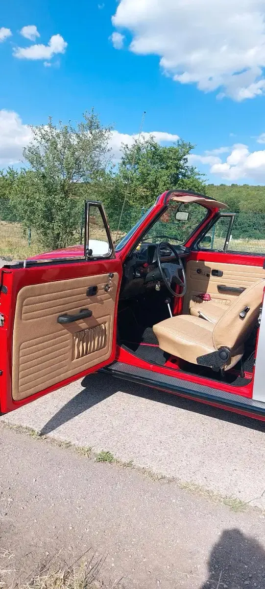 Gebraucht VW Käfer Karmann 51 PS (37 kW) 1976 Rot Cabrio
