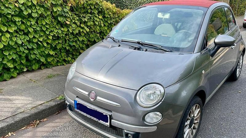 Grau Gebraucht 2014 Fiat 500C Lounge Cabrio | 5.600 € (Fairer Preis) - Bild 1/4