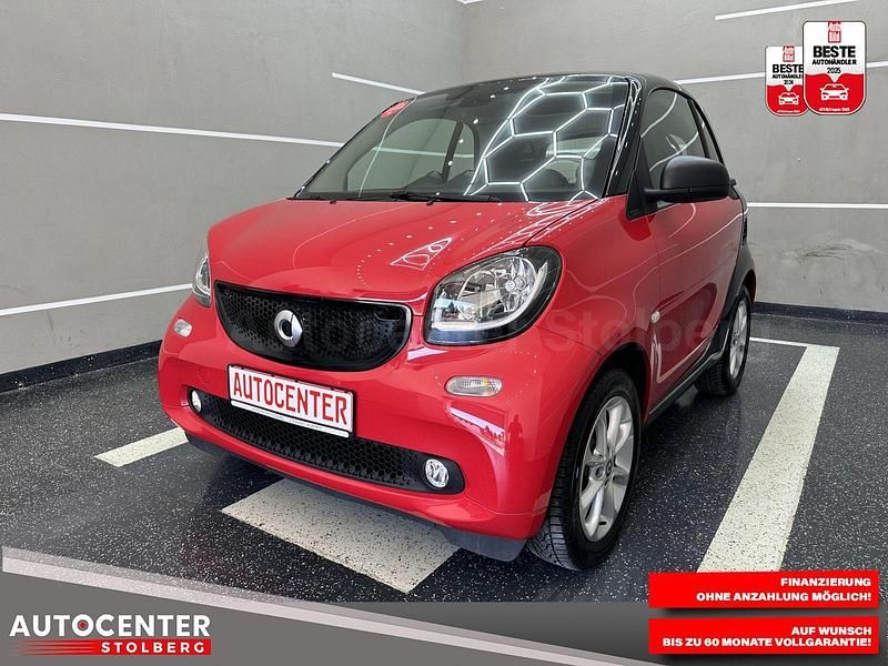 Rot Gebraucht 2019 Smart ForTwo Coupé Basis Kleinwagen | 12.390 € (Guter Preis) - Bild 1/3