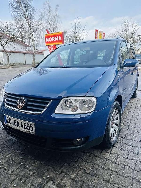 Gebraucht VW Touran Highline 140 PS (102 kW) 2005 Blau Van / Kleinbus