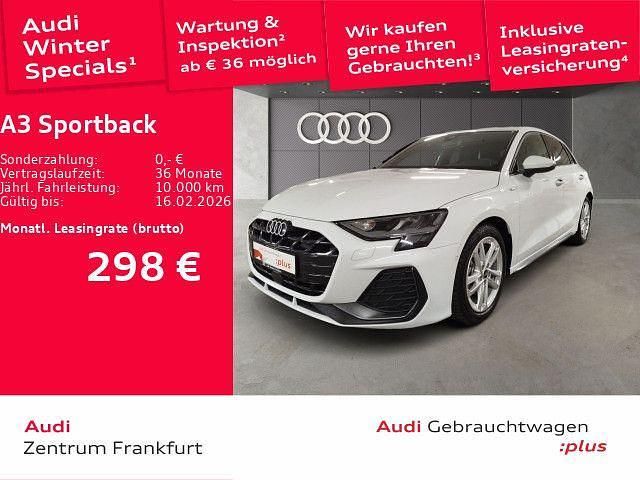 Weiß Gebraucht 2025 Audi A3 S-Line Limousine | 33.260 € (Superpreis) - Bild 1/3