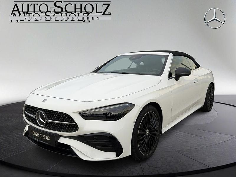 Weiß Gebraucht 2025 Mercedes CLE200 AMG Cabrio | 56.481 € (Fairer Preis) - Bild 1/4
