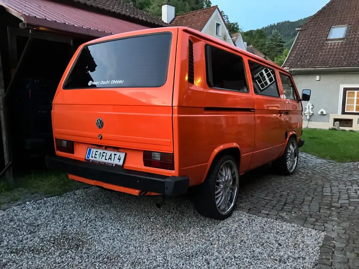 Brugt VW T3 95 HK (69 kW) 1989 Orange Van