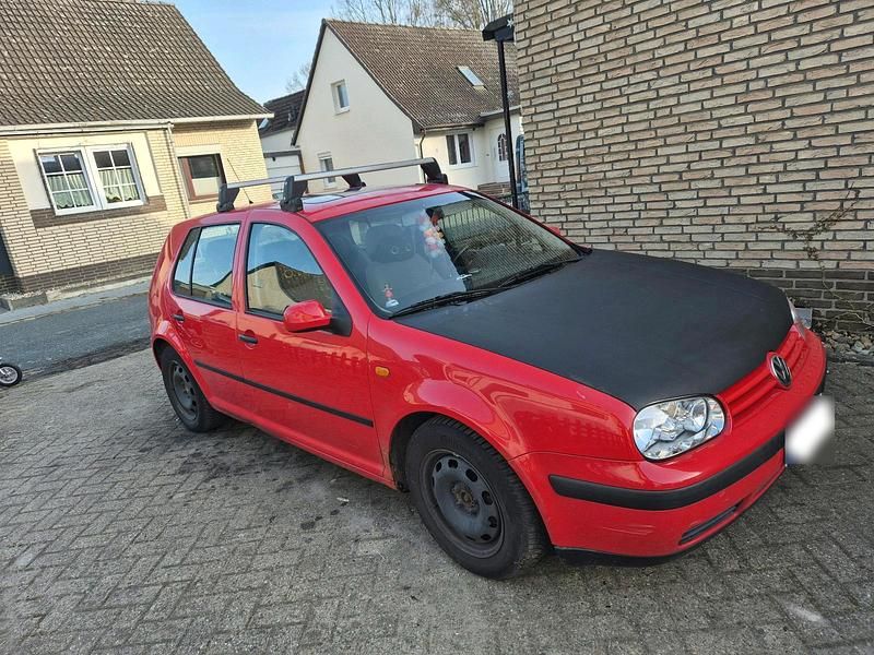 Gebraucht VW Golf IV 1998 Rot Kleinwagen