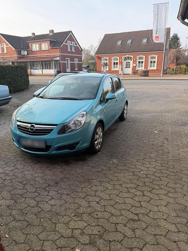 Gebraucht Opel Corsa 87 PS (63 kW) 2010 Blau Kleinwagen
