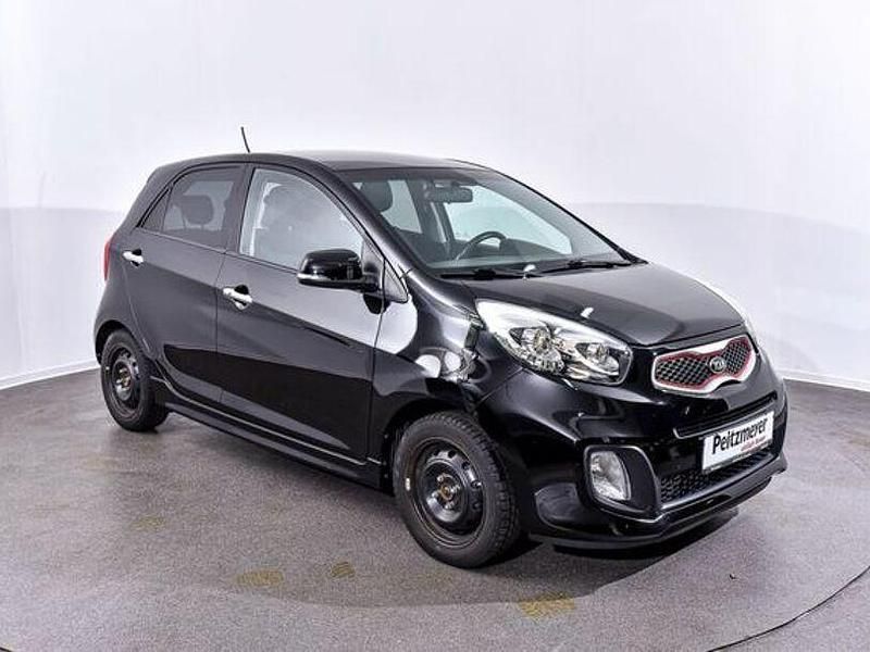 Gebraucht Kia Picanto Platinum Edition 86 PS (63 kW) 2015 Schwarz Kleinwagen