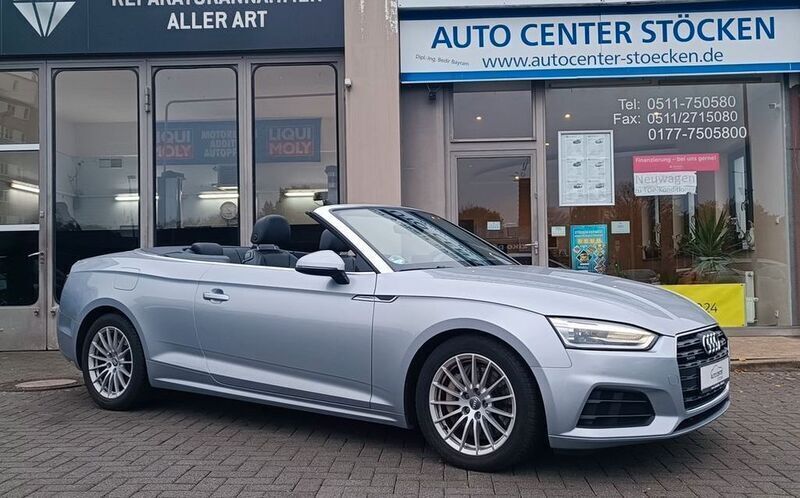 Silber Gebraucht 2018 Audi A5 Cabriolet Sport Cabrio | 25.999 € (Guter Preis) - Bild 1/4