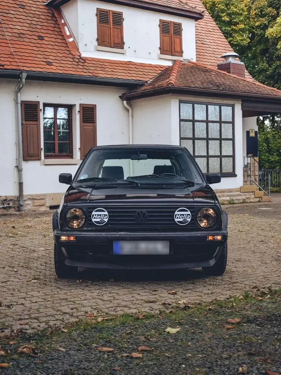 Gebraucht VW Golf II 70 PS (51 kW) 1990 Schwarz Kleinwagen