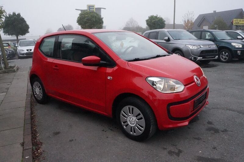 Gebraucht VW up! move up! 60 PS (44 kW) 2013 Rot Kleinwagen